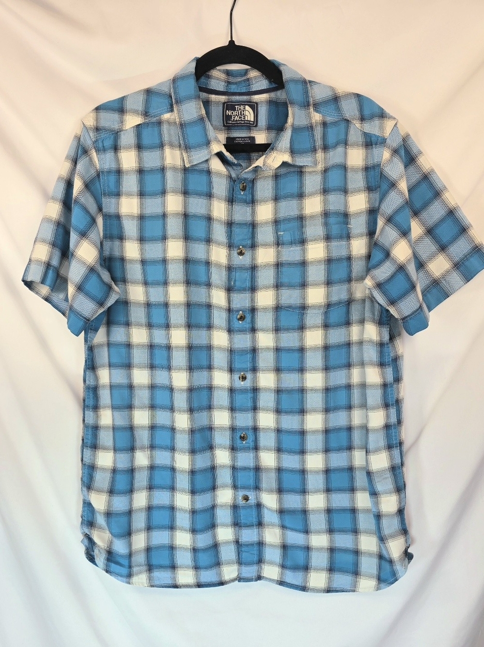 The North Face Mens Plaid Shirt Sz M Cotton Smart-Casual Streetwear Gorpcore